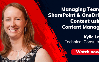 Managing Teams, SharePoint & OneDrive Content Using Content Manager
