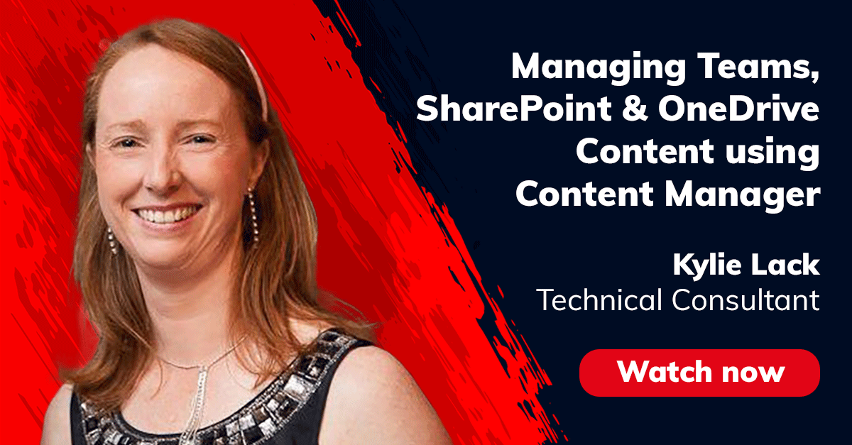 Content Manager SharePoint Integration